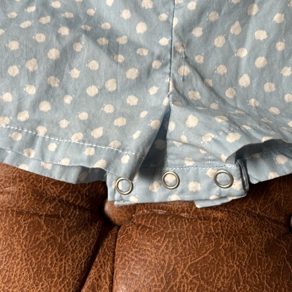 Pippa & Julie polka dot baby romper - like new! - Picture 2 of 4
